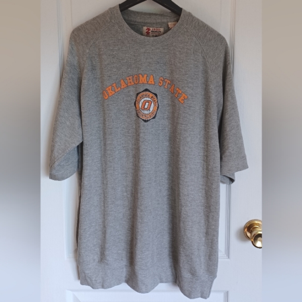 NEW W/TAGS VTG IZOD COLLEGIATE OKLAHOMA STATE UNIVERSITY SHORT SLEEVE SHIRT XL